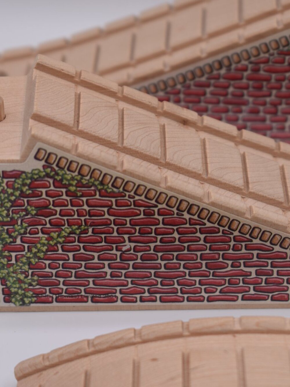 Clickety Clack Arched Stone Bridge 1994 Thomas & Friends Wooden Railway Trains - Picture 7 of 8